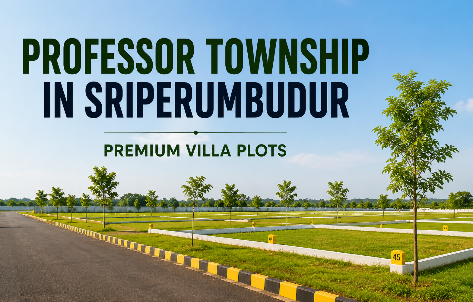 Leading Property Developer Launches Professor Township in Sriperumbudur &ndash; A Premium Investment Opportunity
